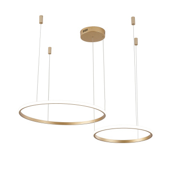 Светильник ZORTES RINGOLIGHT ZRS.33320.63F, Мощность - 63Вт, Тип лампы: LED, В - 1500мм / Ш - ø400/ø600мм