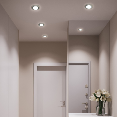 Светильник потолочный встраиваемый FERON CD4037 RGB