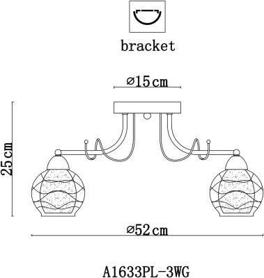 Люстра Arte Lamp INTRECCIO