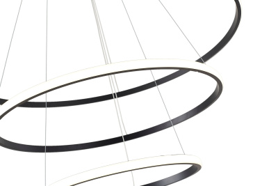 Светильник ZORTES RINGOLIGHT ZRS.33320.120C, Мощность - 120Вт, Тип лампы: LED, В - 1500мм / Ш - ø400/ø600/ø800мм