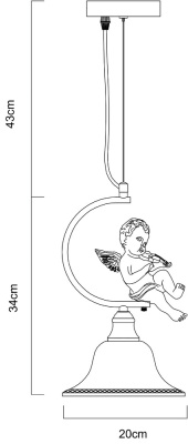 Подвесной светильник Arte Lamp AMUR