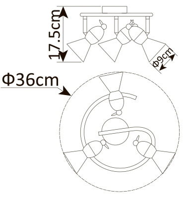 Спот Arte Lamp PICCHIO