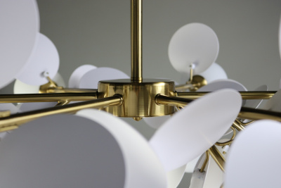 Люстра  подвесная ZORTES FLORET ZRS.01201.12, Мощность - 84Вт, Тип лампы: G9, В -1000мм / Ш - 800мм / Ш - ø800мм