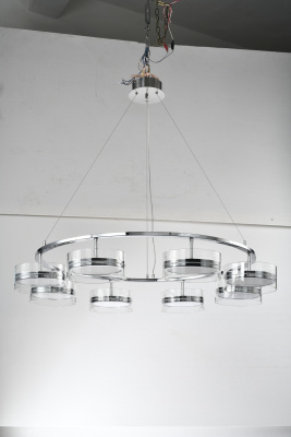 Люстра  подвесная ZORTES DONUT ZRS.1802.08, Мощность - 96Вт, Тип лампы: LED, В -1650мм / Ш - ø1050мм