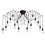 LOFT1162/16 Люстра-паук LOFT IT Spider