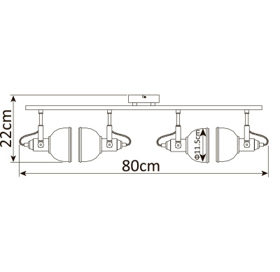 Спот Arte Lamp MARTIN