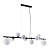 Подвесная люстра Arte Lamp GEMINI A2243SP-9BK