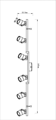 Спот Arte Lamp LENTE