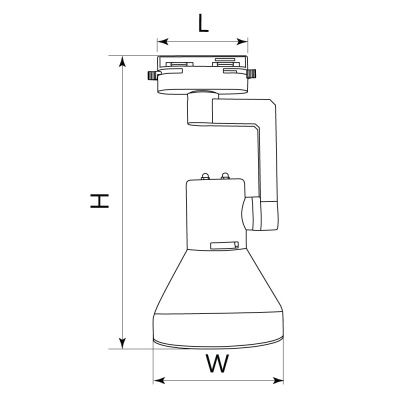 Светильники трековые на шинопровод FERON AL193