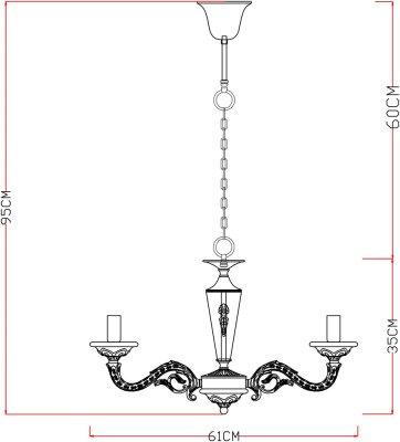 Подвесная люстра Arte Lamp VERDI