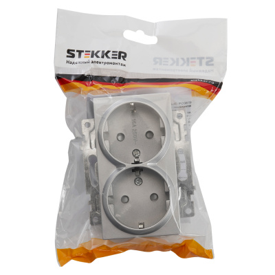 Розетка STEKKER GLS16-7114-03