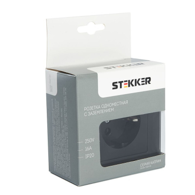 Розетка STEKKER GLS16-7010-05