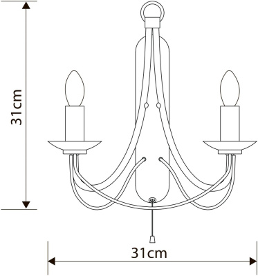 Бра Arte Lamp MAYPOLE