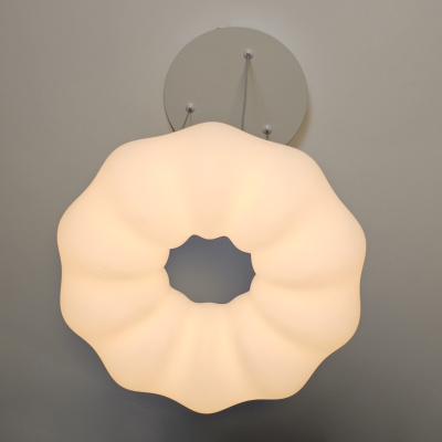 Подвесной Потолочный светильник ZORTES SOFT ZRS.1119.01, Мощность - 18Вт, Тип лампы: LED, В -80мм / Ш - 290мм / Ш - ø290мм