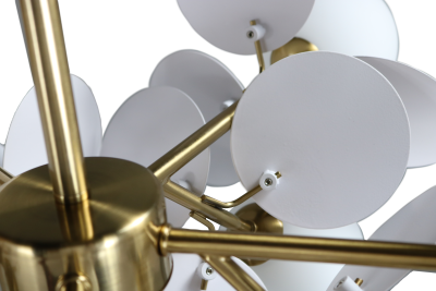 Люстра  подвесная ZORTES FLORET ZRS.01201.10, Мощность - 70Вт, Тип лампы: G9, В -1000мм / Ш - 680мм / Ш - ø680мм