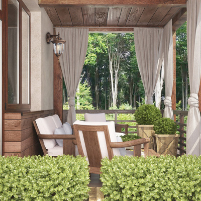 Светильник садово-парковый FERON PL6302