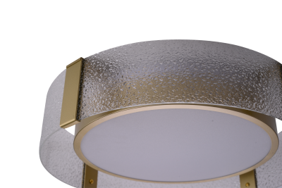 Потолочный светильник ZORTES GERDA ZRS.1097.40, Мощность - 63Вт, Тип лампы: LED, В -80мм / Ш - ø300/400мм