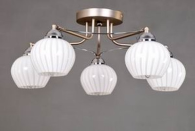 37850/5-E14-Si+Wh Люстра потолочная ELVAN