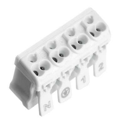 Клемма пружинная STEKKER LD294-4004