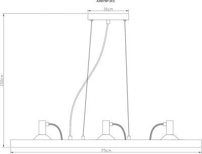 Подвесной светильник Arte Lamp FACCIA