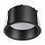 358902 SPOT NT22 472 черный Светильник встраиваемый светодиодный IP20 LED 4000К 12W 220V TRAN