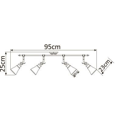 Спот Arte Lamp VENTO