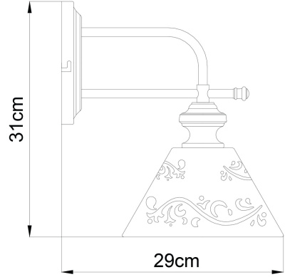 Бра Arte Lamp KENSINGTON