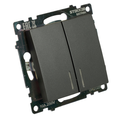 Выключатели STEKKER GLS10-7102-06