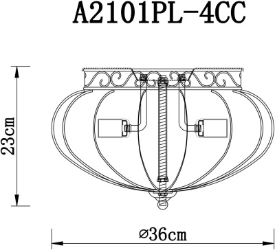 Люстра Arte Lamp VENEZIA