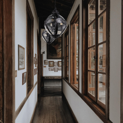 LOFT3043-BR Подвесной светильник LOFT IT Lantern residential