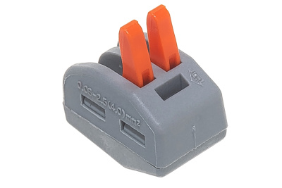 Клемма пружинная STEKKER LD222-412