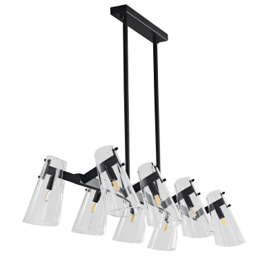 Подвесной светильник Zortes Dallas ZRS.90611.09, Мощность - 6Вт, Тип лампы: G9, В -1500/450мм / Г - 400мм / Ш - 1010мм