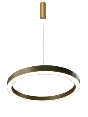 5369-38W-3000K-MtGl Люстра подвесная светодиодная матовое золото ELVAN