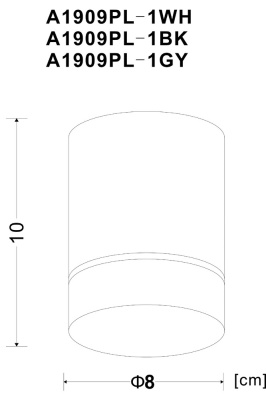 Точечный накладной светильник Arte Lamp ELLE