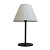 Настольная лампа Arte Lamp Alea A5068LT-1BK