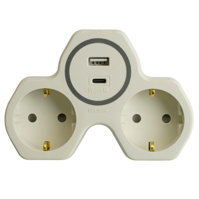 Сетевой разветвитель STEKKER ADP16-15-20