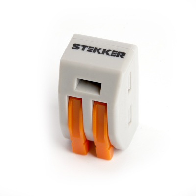 Клемма пружинная STEKKER LD222-612