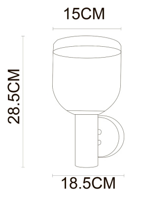 Уличный настенный светильник Arte Lamp INCHINO