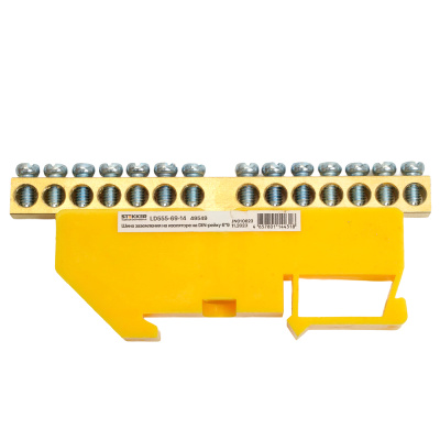 Шины N, PE, PEN, L, кросс-модули STEKKER LD555-69-14