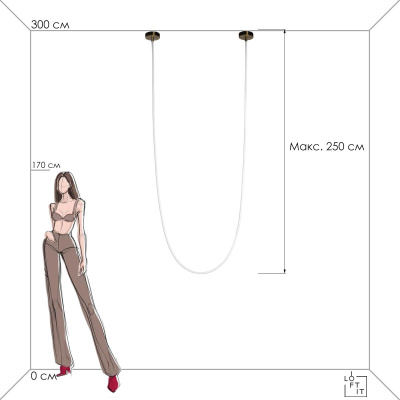 10230/5000 Подвесной светильник LOFT IT Lori