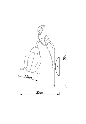 Бра Arte Lamp GLAMORE