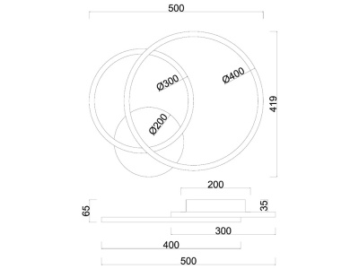 Потолочная люстра Arte Lamp MARSIC