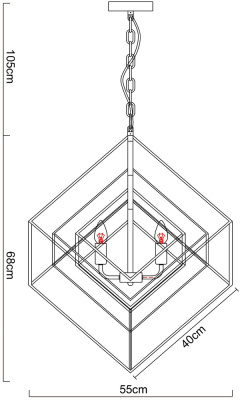 Подвесной светильник Arte Lamp AMBASADOR