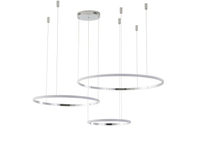 Светильник ZORTES RINGOLIGHT ZRS.33321.120F, Мощность - 120Вт, Тип лампы: LED, В - 1500мм / Ш - ø400/ø600/ø800мм