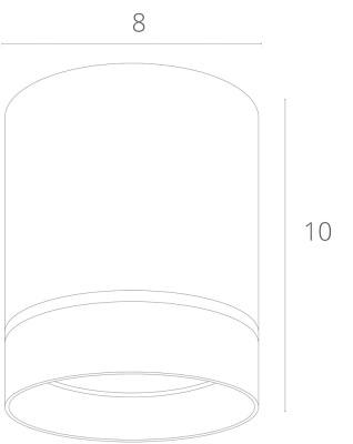 Точечный накладной светильник Arte Lamp ELLE