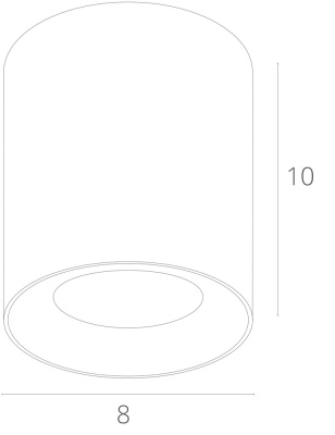 Точечный накладной светильник Arte Lamp FACILE