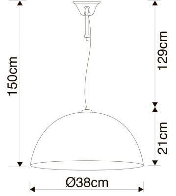 Подвесной светильник Arte Lamp DOME