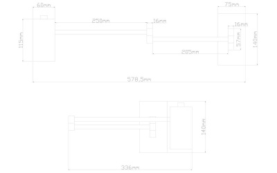 Спот Arte Lamp Posterior A2490AP-1BK