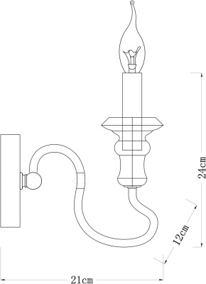 Бра Arte Lamp WOODSTOCK