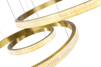 Светильник ZORTES LIDIA ZRS.30110.114, Мощность - 114Вт, Тип лампы: LED, В -1500мм/700мм / Ш - ø400/600/800мм